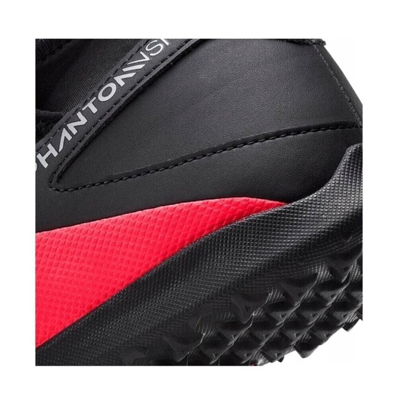 NIKE Youth Phantom Vision 2 Club Df Tf Football Slip-on Shoes Red Size 7 NWOT - Picture 15 of 16